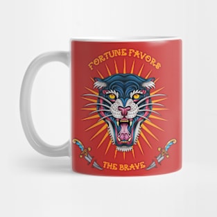 Fortune Favors the Brave Mug